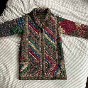 Handmade women’s quilt coat